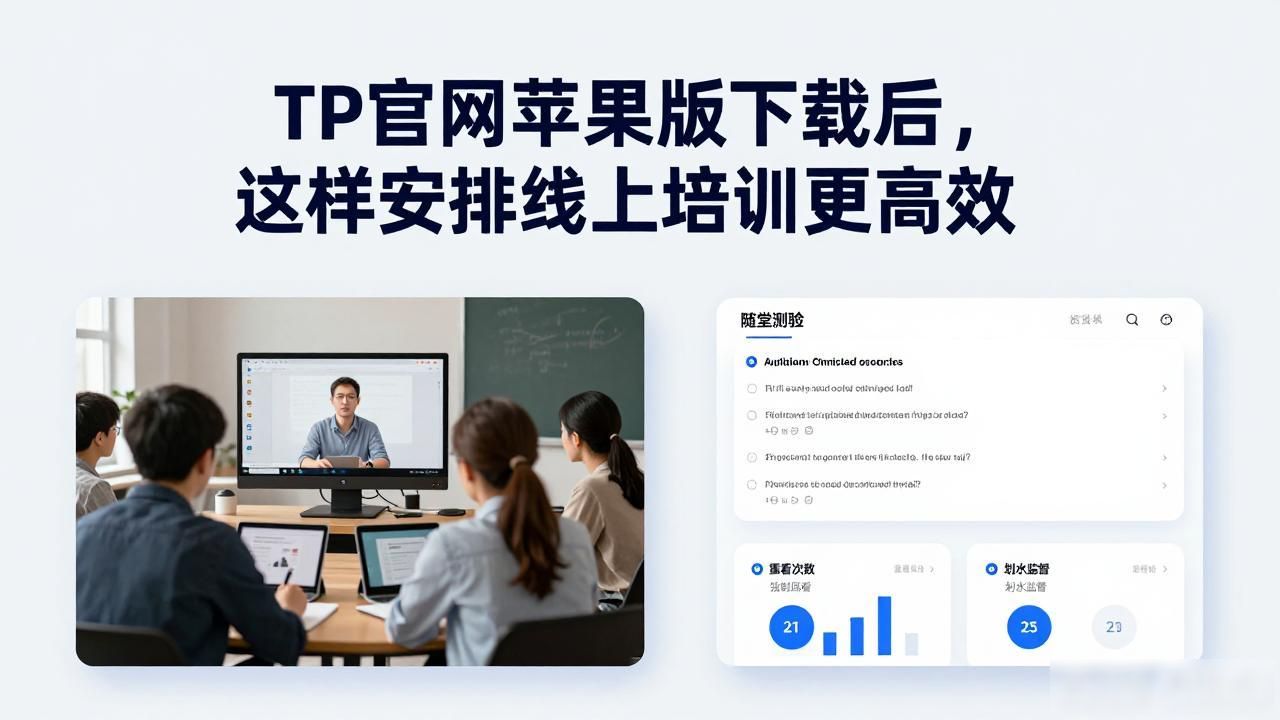 TP官网苹果版下载后，这样安排线上培训更高效