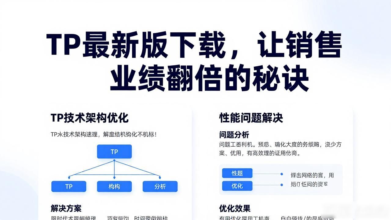 TP最新版下载，让销售业绩翻倍的秘诀