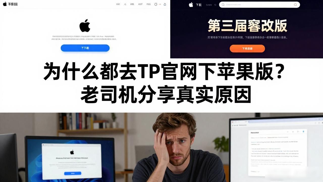 为什么都去TP官网下苹果版？老司机分享真实原因