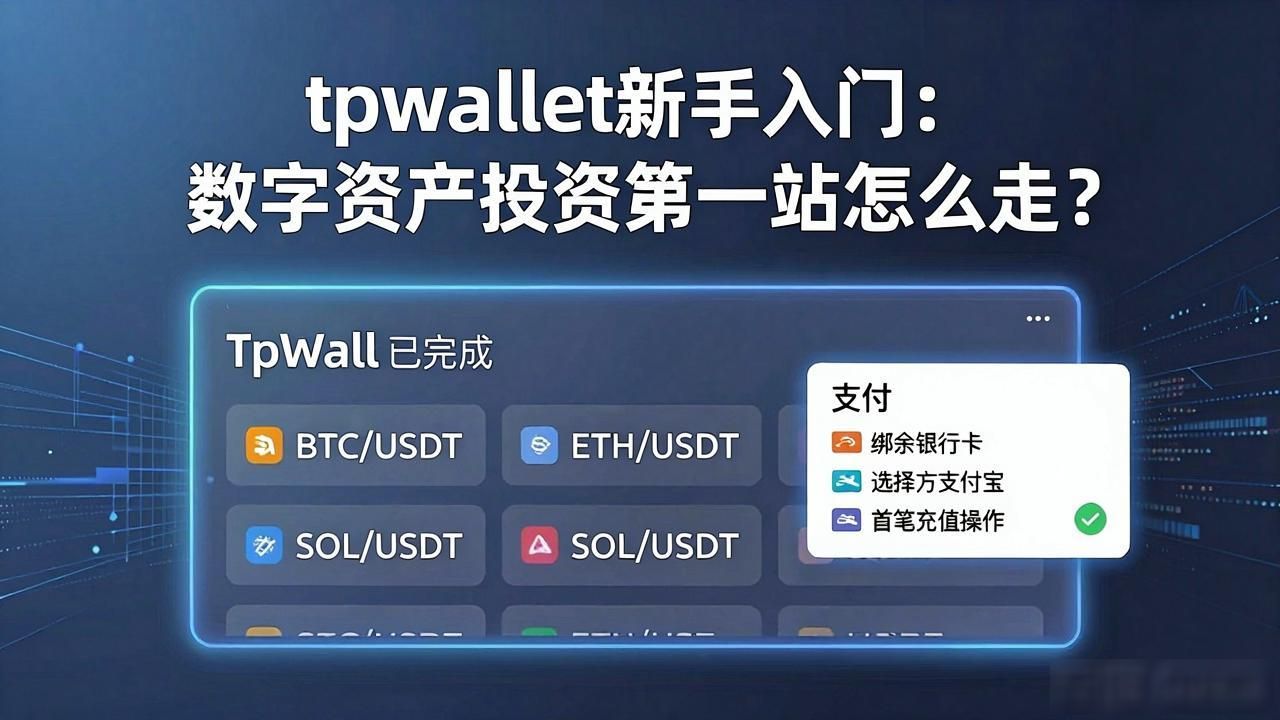 tpwallet新手入门：数字资产投资第一站怎么走？