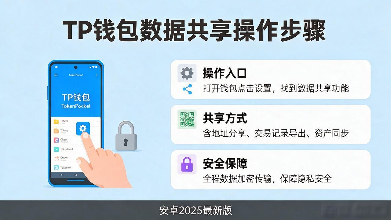 TP钱包安卓2025最新版下载 数据共享操作步骤详解