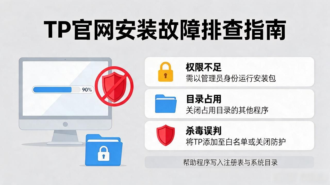 TP官网下载卡住？这样快速安装并排查故障