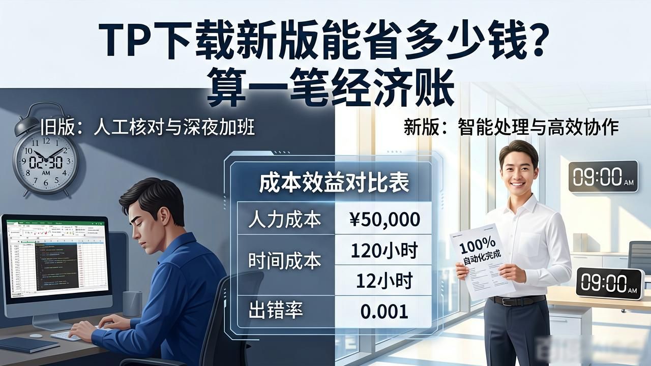 TP下载新版能省多少钱？算一笔经济账