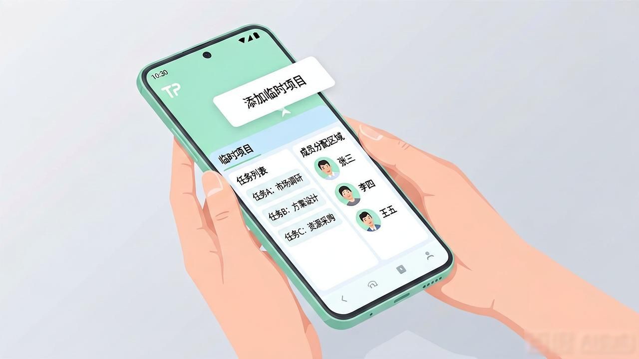 TP安卓版如何添加临时项目？最新操作教程