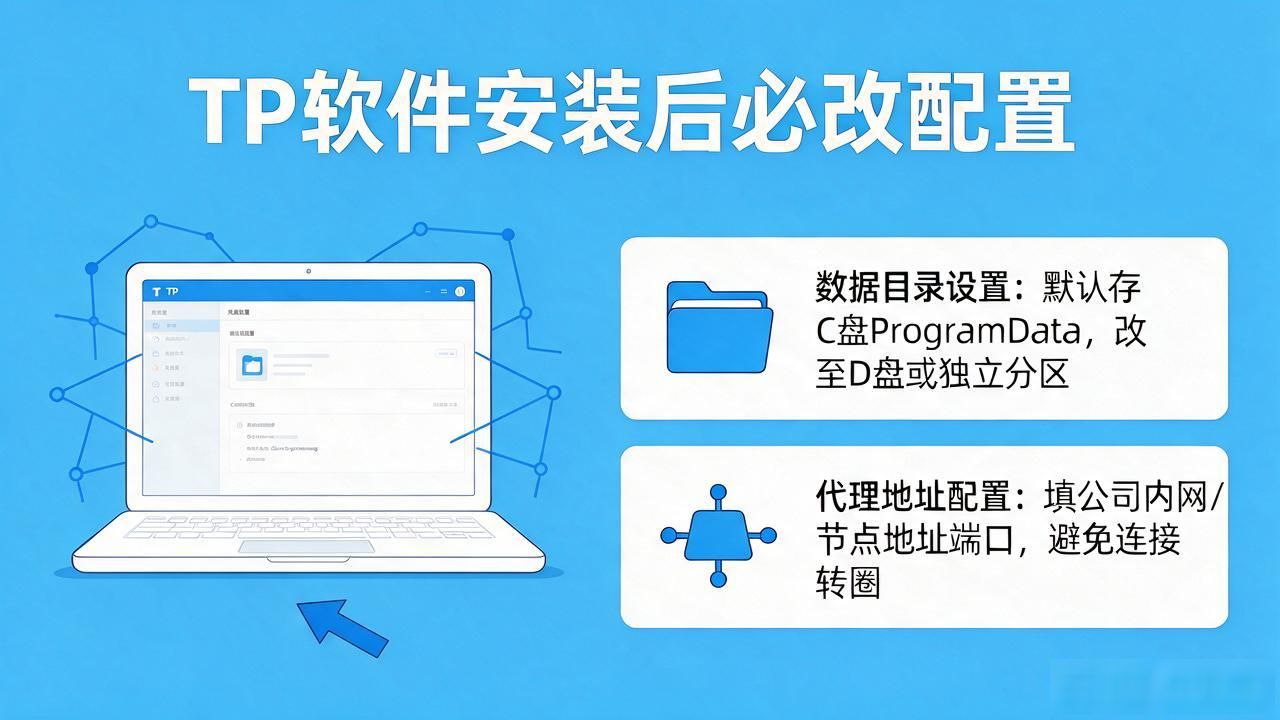 TP下载安装正版后别急着打开，先花几分钟把这几项配置设置改好