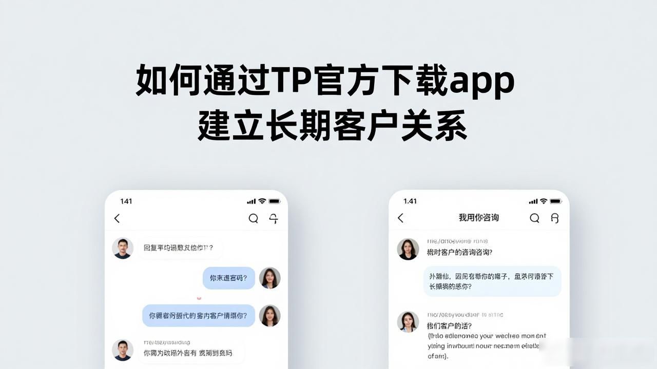如何通过TP官方下载app建立长期客户关系