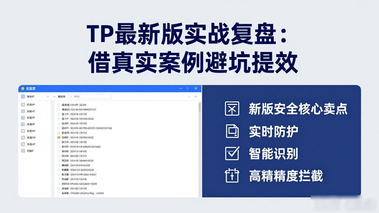 TP最新版实战复盘：借真实案例避坑提效