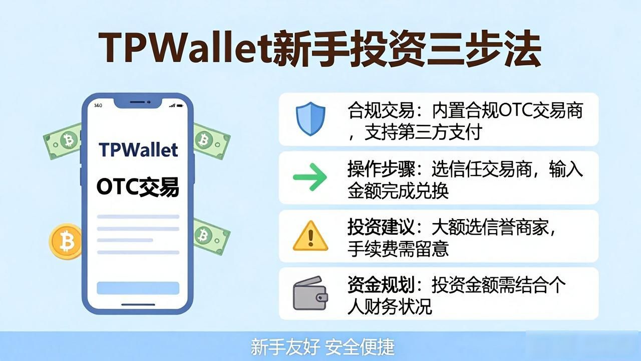 TPWallet新手入门：三步搞定你的第一笔投资