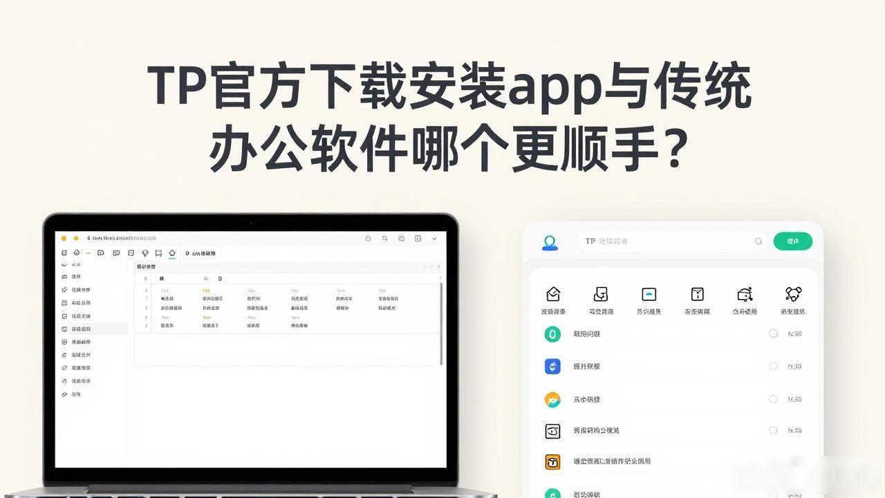 TP官方下载安装app与传统办公软件哪个更顺手？