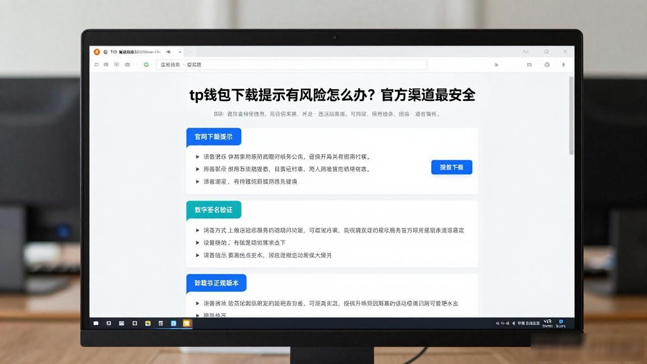 tp钱包下载提示有风险怎么办？官方渠道最安全