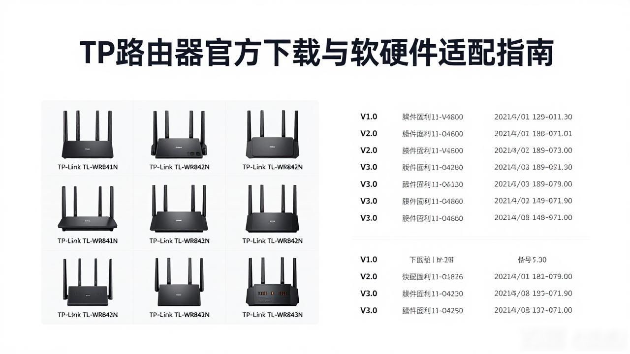 TP路由器官方下载与软硬件适配指南