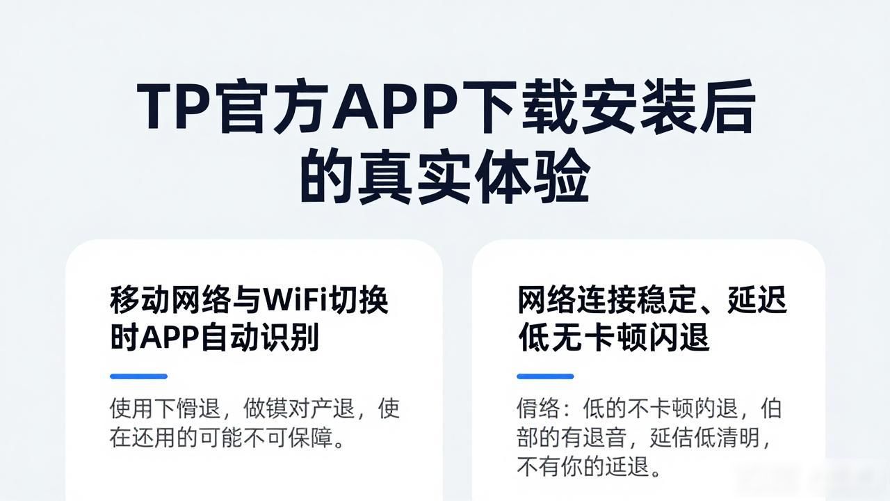 TP官方APP下载安装后的真实体验