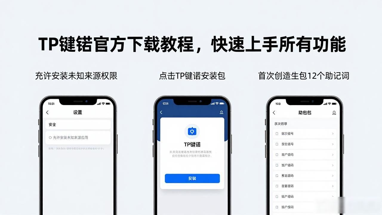 TP钱包官方下载教程，快速上手所有功能