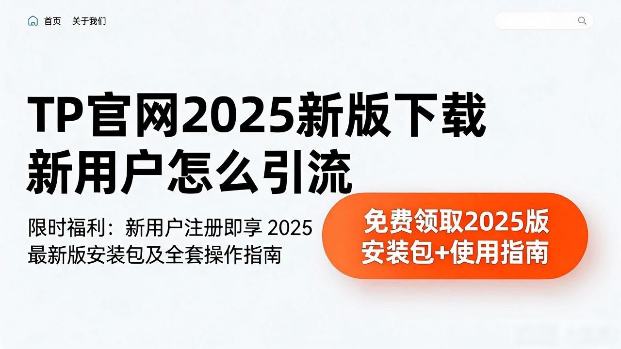 TP官网2025新版下载 新用户怎么引流