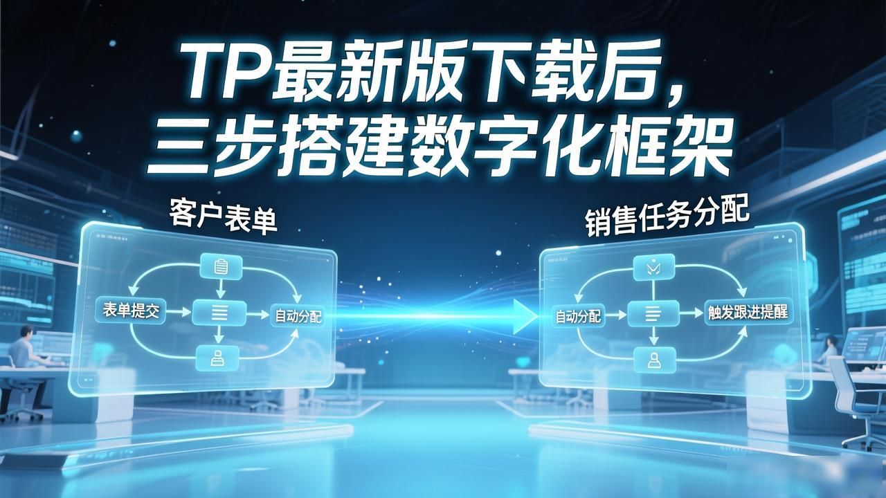 如何在TP最新版下载中构建数字化框架?_调整工作台布局_梳理业务流程