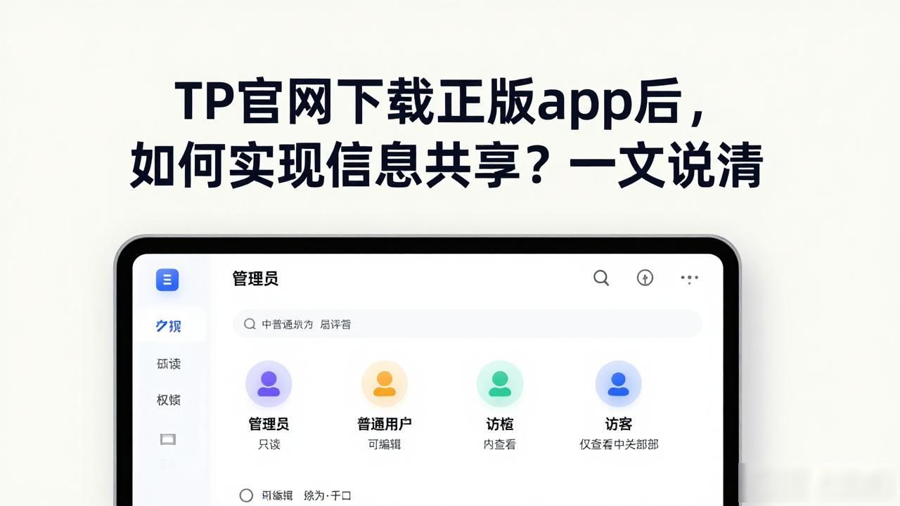 TP官网下载正版app后，如何实现信息共享？一文说清